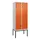 Z-garderobekast,HxBxD 2120x800x500mm,vak B 200/400mm,draaigrendel