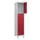 lockerkast,HxBxD 1950x400x500mm,1x3vakken,vak B 400mm,cil.-slot,voeten