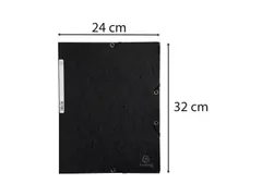 Elastomap Nature Future A4 400 g/m² zwart glanskarton