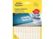 Etiket Avery Zweckform 3320 32x10mm wit 1144stuks