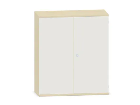 kantoorkast,HxBxD 1150x1000x430mm,decor romp esdoorn,decor front wit