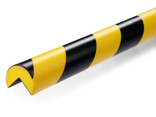Hoekbeschermingsprofiel 25mm x 1m C25R magnetisch geel/zwart