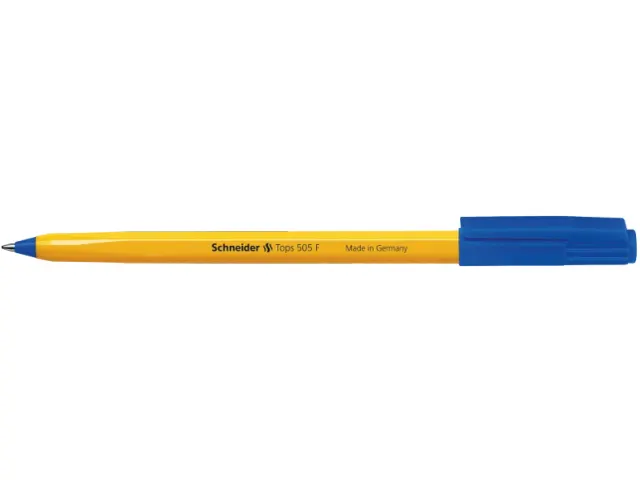 Balpen Schneider Tops 505 fijn blauw