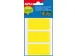 Apli Gekleurde Etiketten 34x67mm Geel