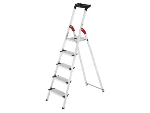 veiligheidsladder,eenzijdig,5 XXL treden,Stand H 1,06m,balk L 1,85m