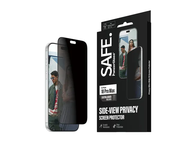 PanzerGlass SAFE. by Privacy Screen Protector iPhone 2026 Pro Max |