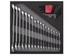 GEDORE RED R22250000 Combinatiesleutelset 4/6 CT module 26-delig