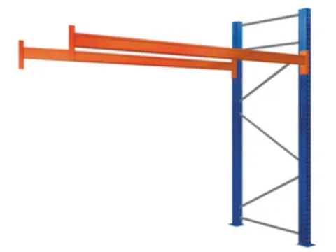 bokstelling,aanbouwveld,HxBxD 2500x2700x1100mm,vakl. 1500kg