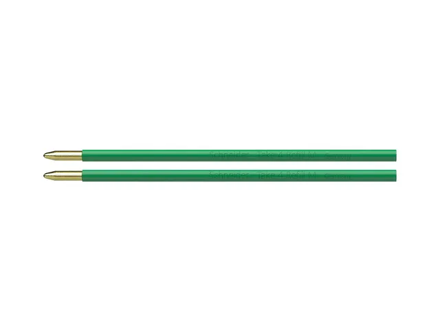 Balpenvulling Schneider Take 4, 2 stuks groen