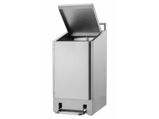 Afvalbak met Voetbediening 60 Liter RVS - 2