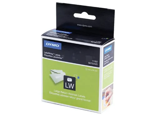 Etiket Dymo 11352 Labelprint Retouradres 25x54mm