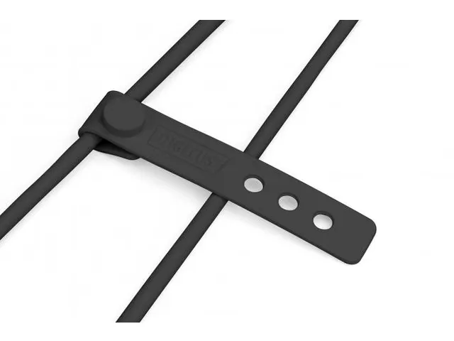 USB-C siliconen oplaadkabel USB-A USB-C 0,5m USB 2.0 60W zwart