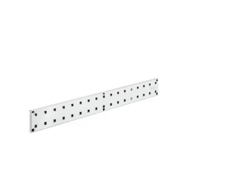 zijrail geperforeerde plaat,HxBxD 76,2x650x13mm,staal,RAL7035