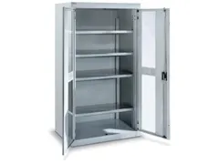zwaarlastkast met openslaande deuren,HxBxD 1950x1100x641mm,lak RAL5012