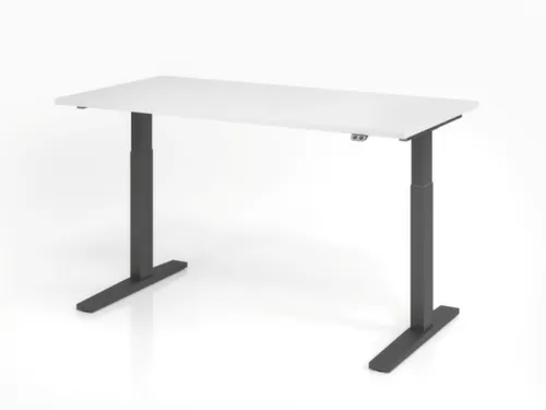Elektrisch in hgte vst. zit-sta-bureau,HxBxD 700-1200x1600x800mm