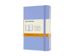 Notitieboek Moleskine pocket 90x140mm lijn hard cover hydrangea blue - 1