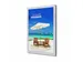 Vitrine porte-affiches Economy verrouillable A1 argent