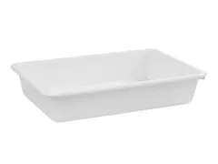 Slagerijbak 38 cm Wit