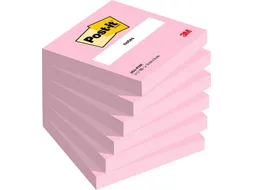 Memoblok 3M Post-it 654 76X76mm Roze