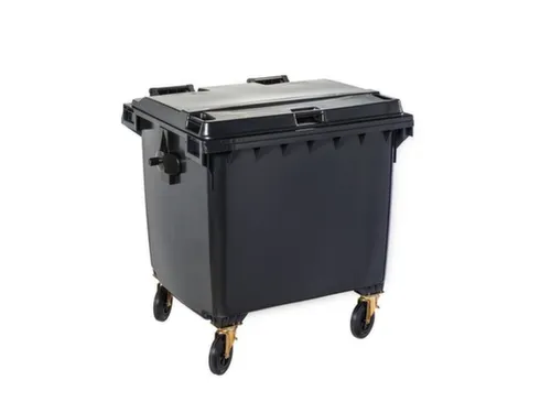 Contivia 4,vuilnisbak 4wielen 1100 L grijs