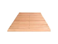 Vloerrooster Beukenhout Geribbeld Din R11 Pvc Staaldraad B 1000mm