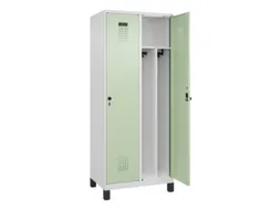 locker voor scheiding van kleding,HxBxD 1950x800x500mm,2vak
