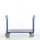 Platformwagen 1000kg Laadvlak 1200x800mm 2 Kopwanden Ral 5010