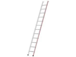 inhangstellingladder,balk L 3,27m,v. H tot 2,77m,12,verstevigde treden - 2