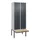 Z-garderobekast,HxBxD 2120x800x815mm,4vak,vak B 400mm,cil.-slot