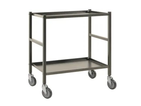tafelwagen,draagverm. 150kg,2etage(s),laadvl. LxB 625x414mm