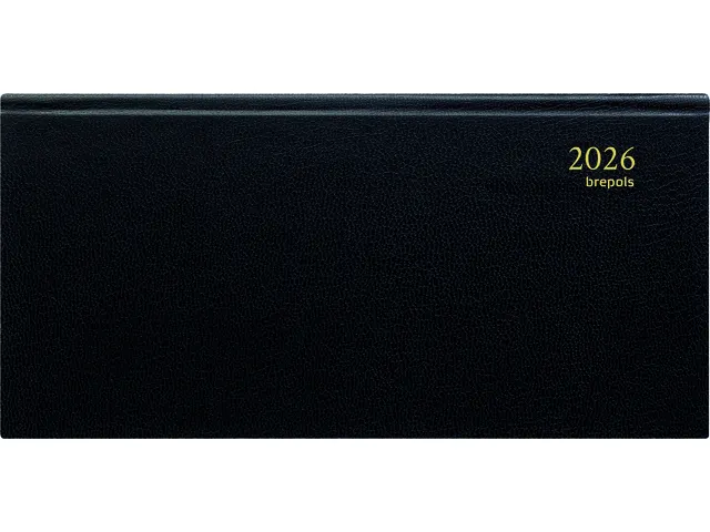 Agenda 2027 Brepols Breprint Lima 7dagen/2pagina's 14maands zwart