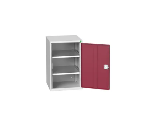 universele kast,HxBxD 800x525x550mm,2xStalen bodem,draaigrendelslot
