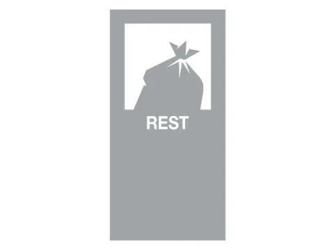 Magneetsticker Rest BE