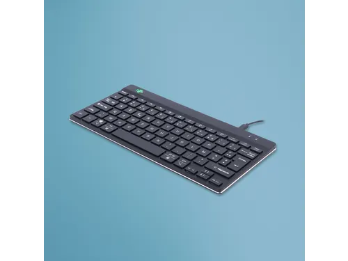 Ergonomisch toetsenbord R-Go Compact Break AZERTY (FR) Zwart bedraad