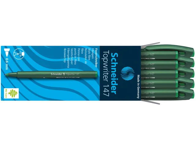 Fibrepen Schneider Topwriter 147 0,6mm vert