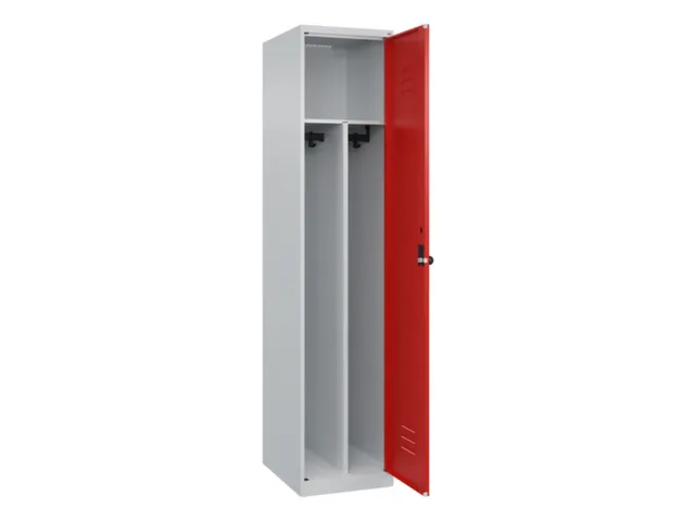 locker voor scheiding van kleding,HxBxD 1850x400x500mm,1vak