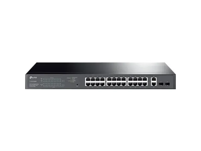 28-Poorts Gigabit Easy Smart Switch met 24-poorts PoE