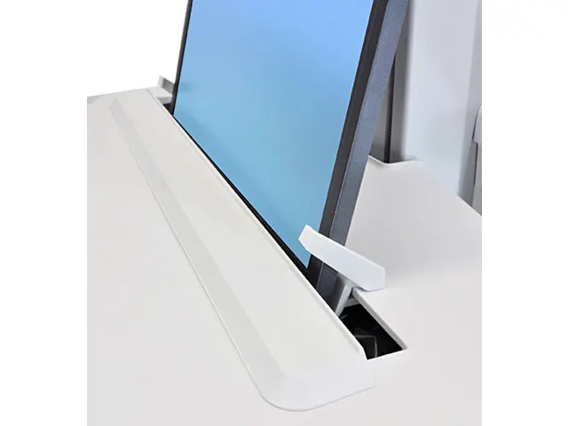 Ergotron SV44-1121-C multimediawagen & -steun Aluminium Grijs Wit