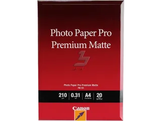 Canon Fotopapier PM-101 Pro Premium Mat A4 20 vel 210 Gram - 1