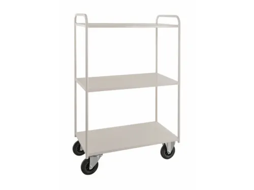 etagewagen,draagverm. 400kg,3etage(s),laadvl. LxB 940x540mm,staaletage
