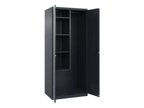 schoonmaakkast,HxBxD 1850x800x500mm,links 4vakken