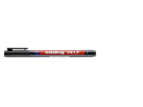 Viltstift edding 141 rond 0.6mm zwart