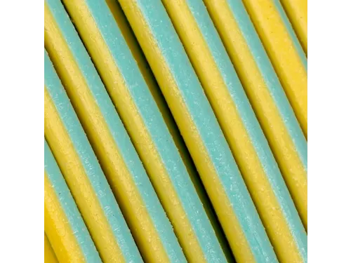 PLA Dual Matte 1,75mm turquoise-geel 1kg Panchroma 3D Filament