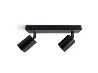 Plafondspot Integral Siena 2 spot IP20 GU10 zwart - 2