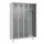 locker voor scheiding van kleding,HxBxD 1950x1200x500mm,4vak