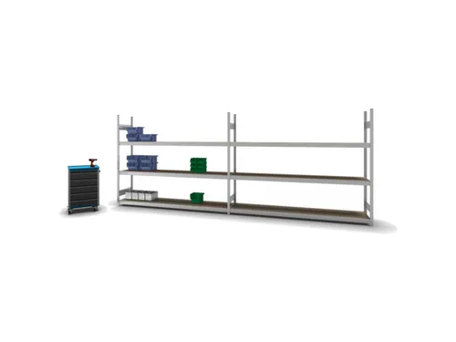 breedvakstelling,aanbouwveld,HxBxD 2000x250x535mm,vakl. 350kg