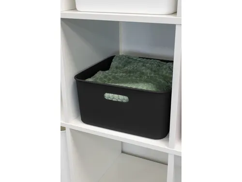 Sigma Home cube box 12,5L zwart - 31,3x31,3x15,7cm