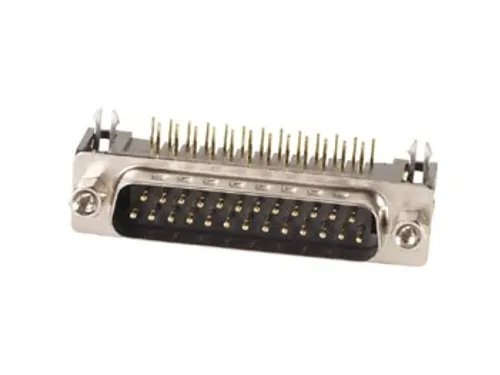 Mannelijke 25P Sub-D Connector - Printmontage