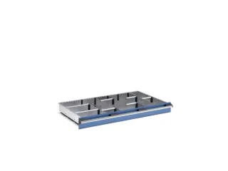 indelingsset,7lengteverdeler 5scheidingsplaten,v. front H 100/125mm - 4