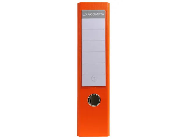 Ordner karton/PP A4 75mm oranje
